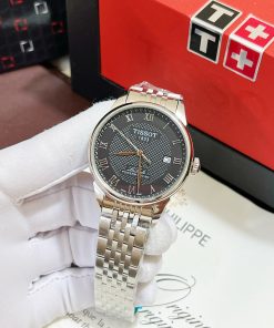 Đồng hồ Tissot 1853 nam mặt đen Fake giá rẻ 39mm