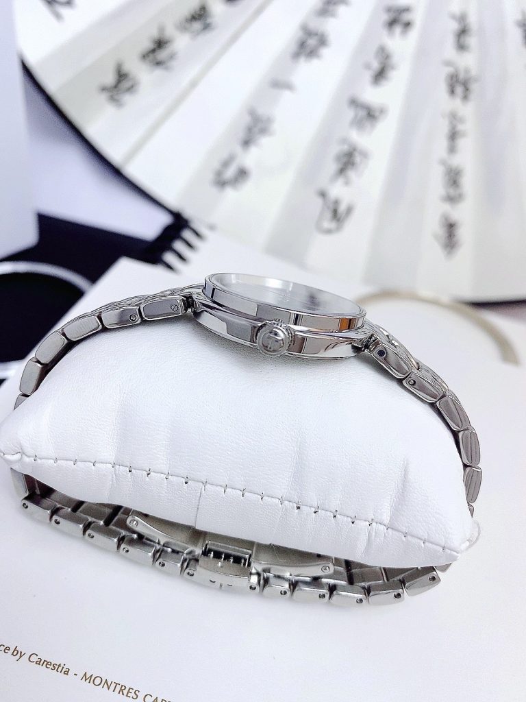 Đồng hồ Tissot Carson Premium nữ mặt xanh Fake giá rẻ 30mm