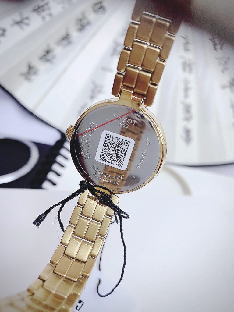 Đồng hồ Tissot Carson Premium nữ màu Vàng Gold Fake giá rẻ 30mm