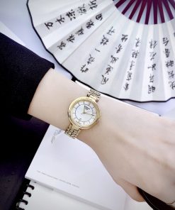 Đồng hồ Tissot Carson Premium nữ màu Vàng Gold Fake giá rẻ 30mm