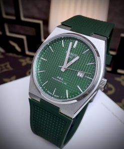 Đồng hồ Tissot PRX Rep cao cấp T80 màu xanh lá cây máy Pin (8)