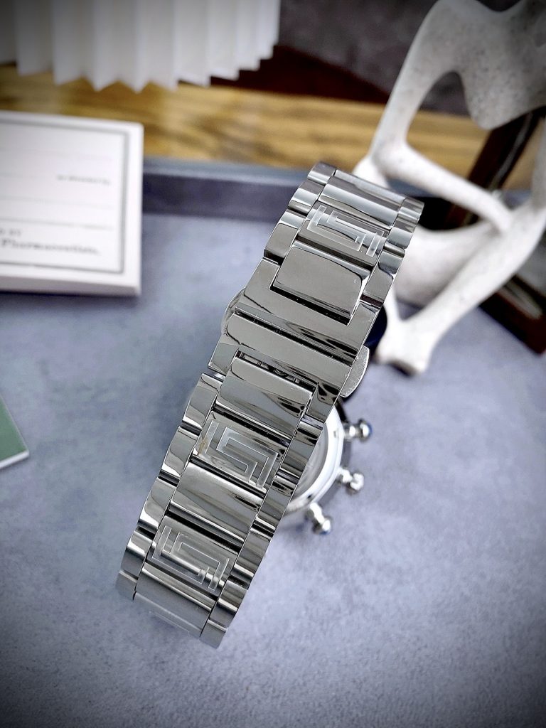 Đồng hồ Versace Reve Chrono Luminous nam máy Quartz Nhật 4 màu mặt Like Auth 44mm