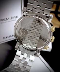 Đồng hồ Versace V-Chrono Classic Bracelet nam mặt trắng Like Auth 42mm