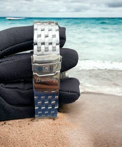 Đồng hồ nam Breitling Navitimer B02 Chronograph mặt đen Fake giá rẻ 45mm