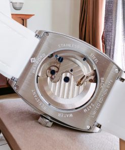 Đồng hồ nam Hanboro cơ lộ máy đính đá chính hãng 43mm (1)