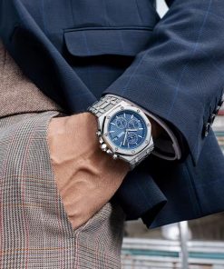 Đồng hồ nam Mark Fairwhale 5860 tiểu Audemars Piguet chính hãng 43mm (1)