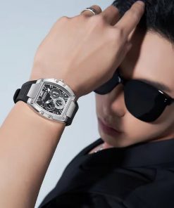 Đồng hồ nam Mark Fairwhale 5950 chính hãng dây cao su 44mm (1)