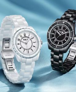 Đồng hồ nữ Mark Fairwhale 3790 cọc số học trò chính hãng 36mm (1)