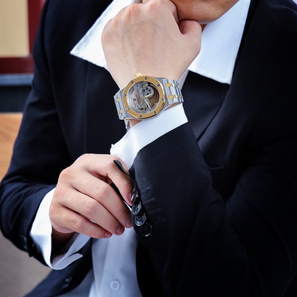 Đồng hồ Audemars Piguet Royal oak demi Fake 11  (8)