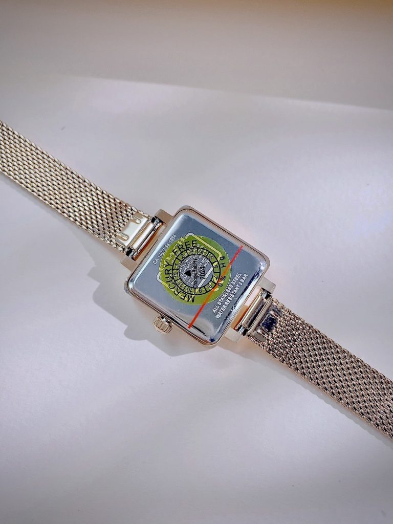 Đồng hồ Coach nữ dây kim loại Coach hoa trà Rep 11 22mm (6)