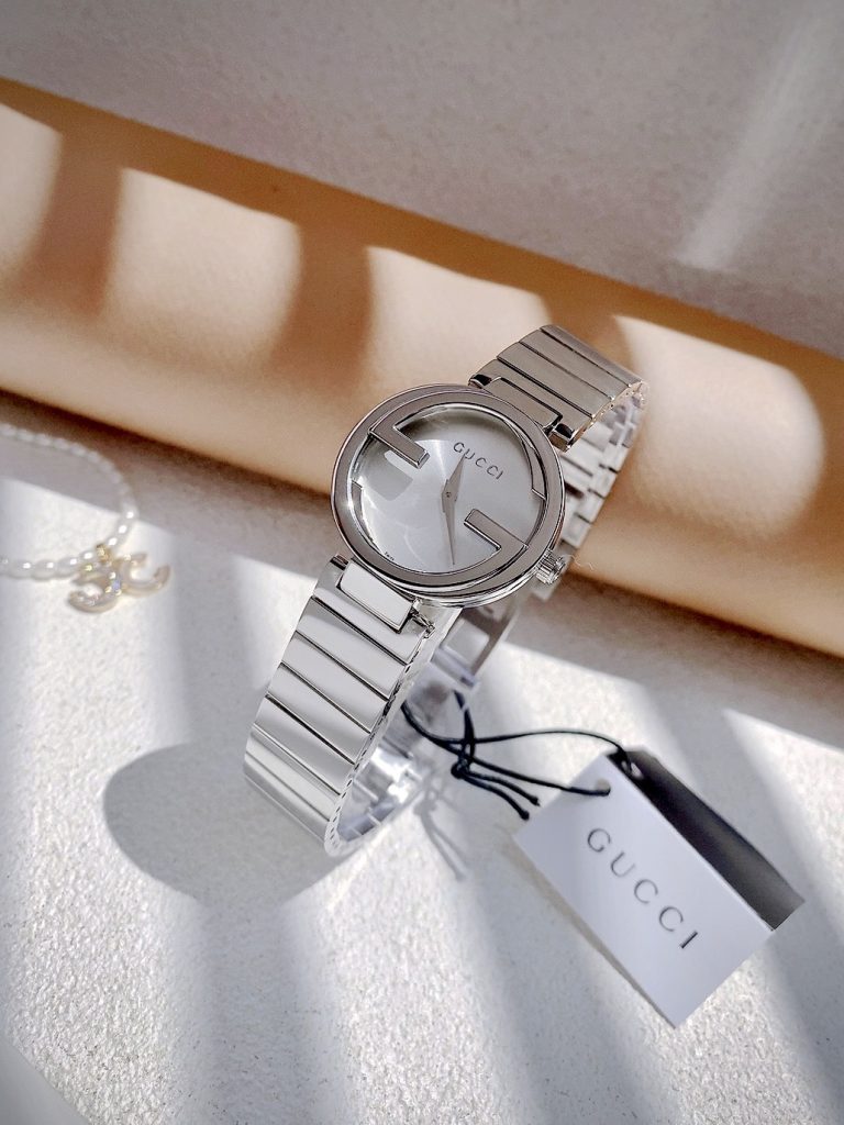 Đồng hồ Gucci nữ dây kim loại sang trọng Rep 11 (1)