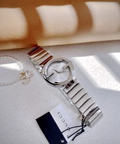 Đồng hồ Gucci nữ dây kim loại sang trọng Rep 11 (1)