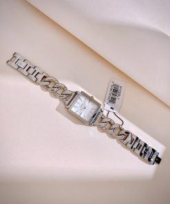 Đồng hồ Guess Chain Bracelet nữ dây kim loại W1030 Like auth (6)
