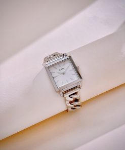 Đồng hồ Guess Chain Bracelet nữ dây kim loại W1030 Like auth (6)