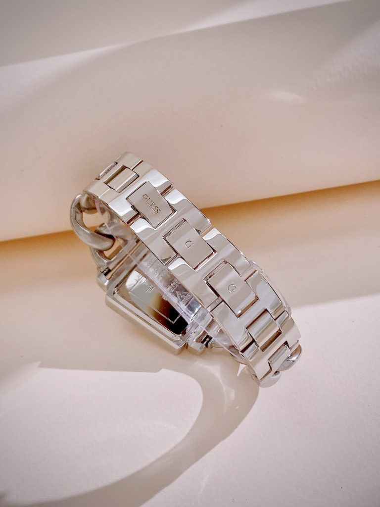 Đồng hồ Guess Chain Bracelet nữ dây kim loại W1030 Like auth (6)