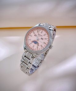 Đồng hồ Longines Master L2.503.0.57 nữ cọc số đính đá Rep 11 34mm (1)