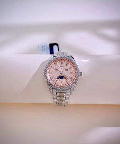Đồng hồ Longines Master L2.503.0.57 nữ cọc số đính đá Rep 11 34mm (1)