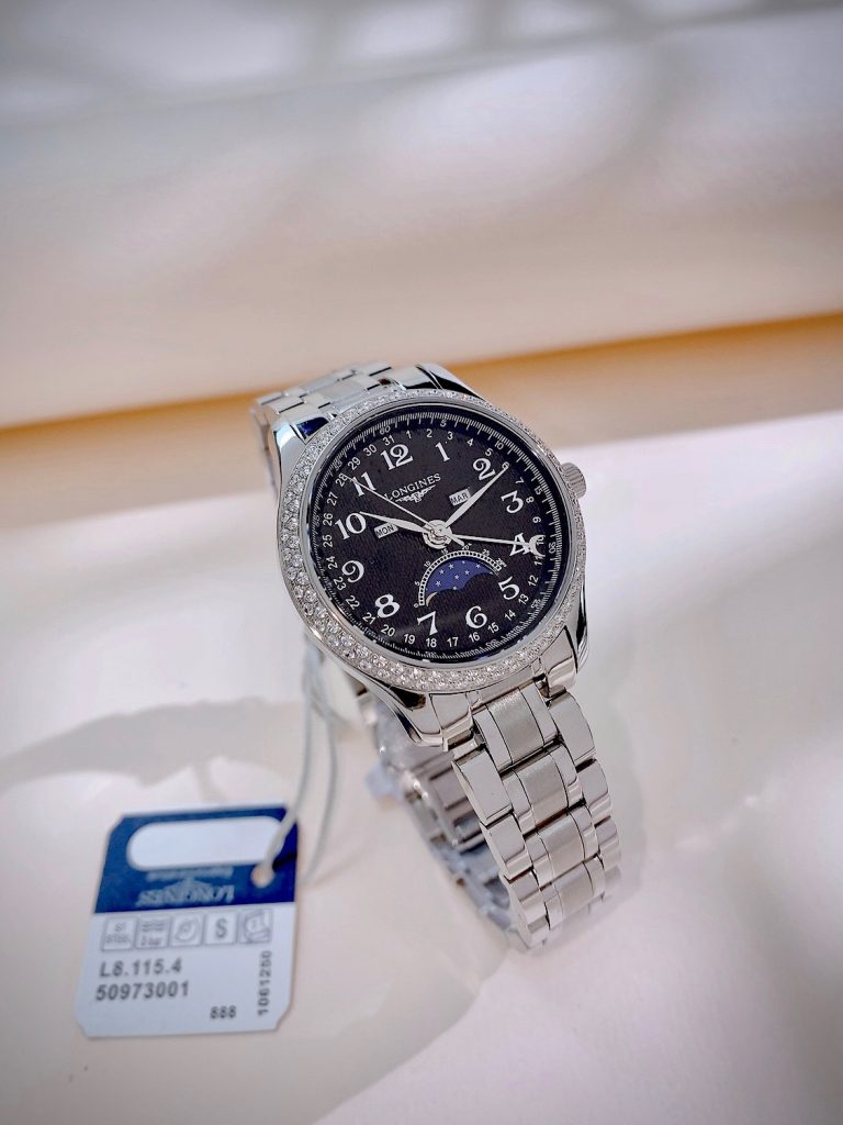 Đồng hồ Longines Master L2.503.0.57 nữ cọc số học trò Rep 11 34mm 