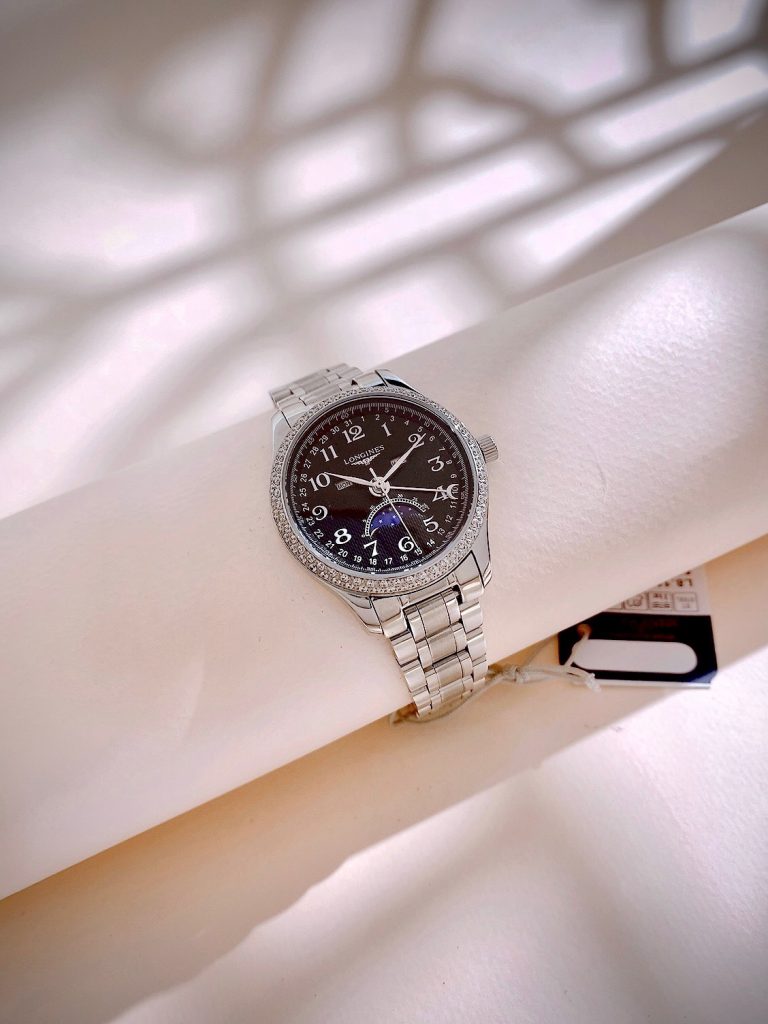 Đồng hồ Longines Master L2.503.0.57 nữ cọc số học trò Rep 11 34mm 