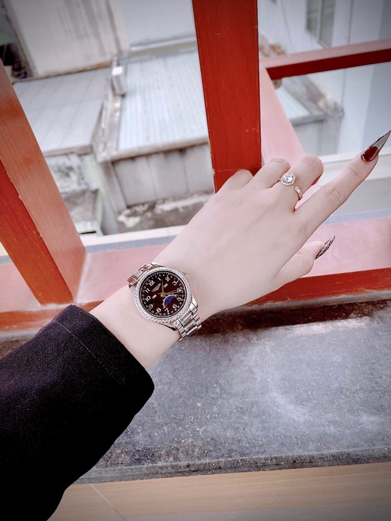 Đồng hồ Longines Master L2.503.0.57 nữ cọc số học trò Rep 11 34mm 