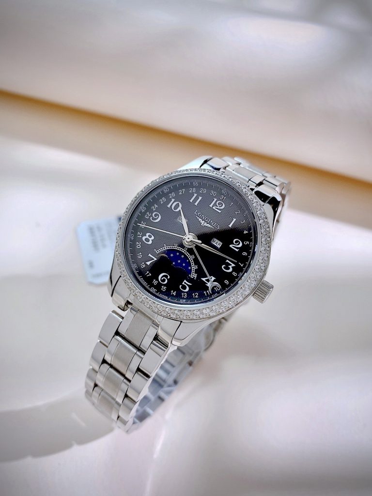 Đồng hồ Longines Master L2.503.0.57 nữ cọc số học trò Rep 11 34mm 