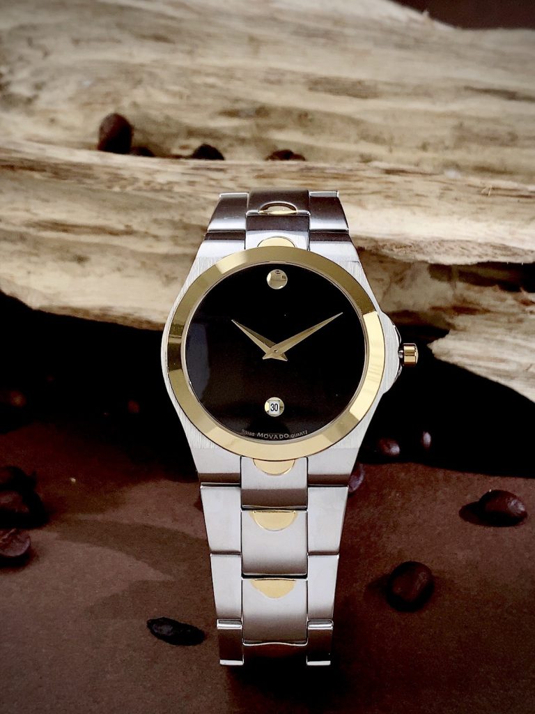 Đồng hồ Movado Luno sport nam dây kim loại Rep 11 (1)