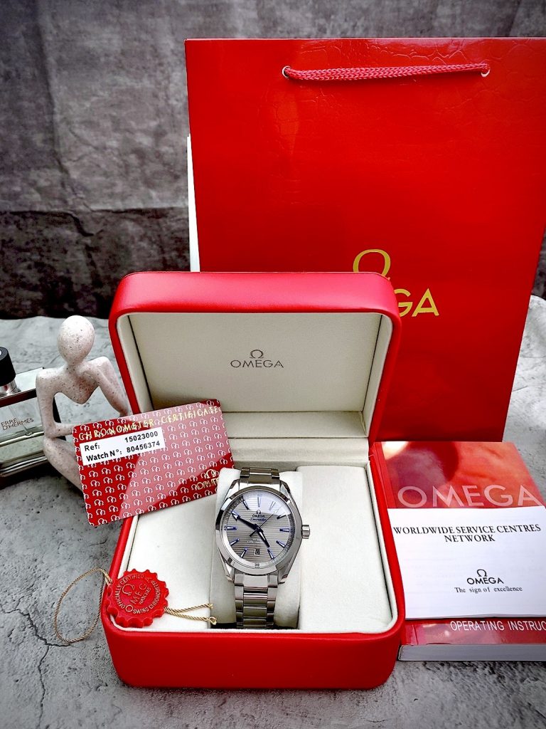  Đồng hồ OMEGA aqua terra chronoeter summer fake 11 