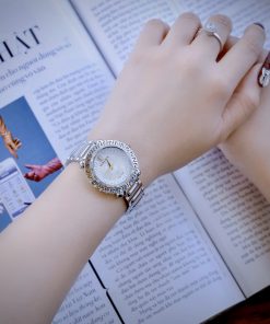 Đồng hồ Versace Greca twist nữ dây kim loại like auth