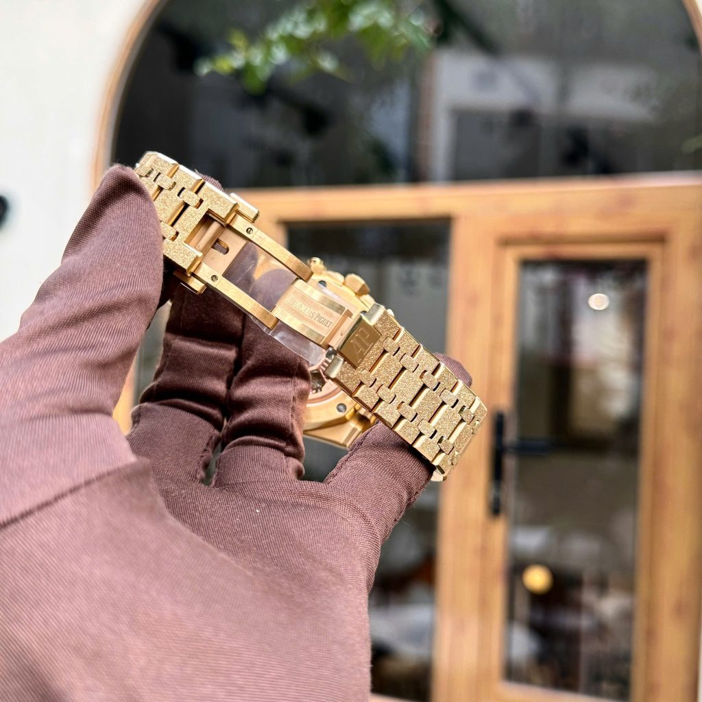 Đồng hồ Audemars Piguet Royal Oak 26331 Frosted Gold Replica 11 41mm (1)