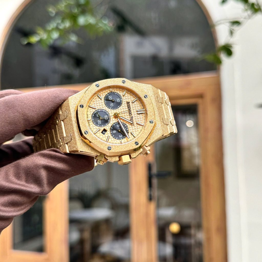 Đồng hồ Audemars Piguet Royal Oak 26331 Frosted Gold Replica 11 41mm (1)