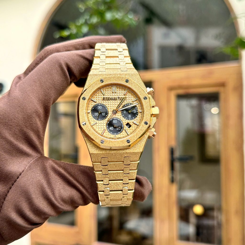 Đồng hồ Audemars Piguet Royal Oak 26331 Frosted Gold Replica 11 41mm (1)