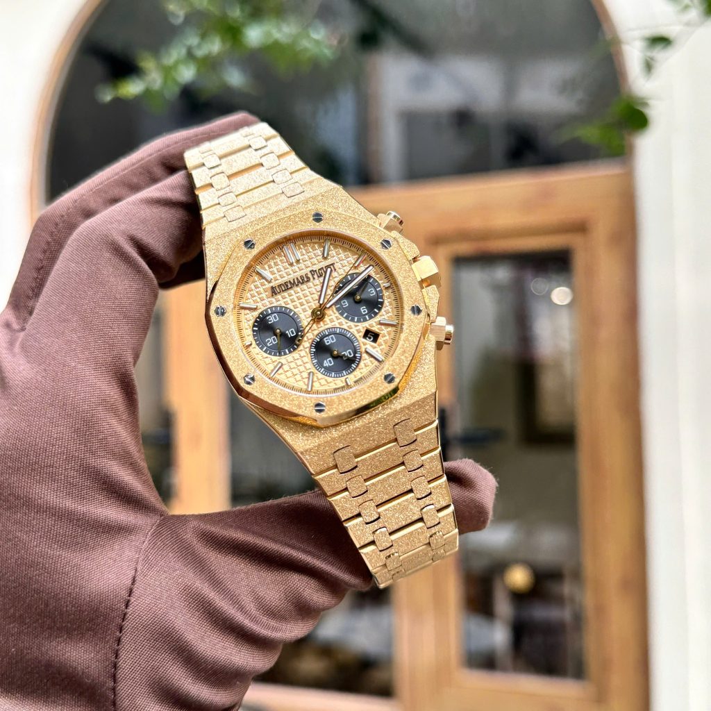 Đồng hồ Audemars Piguet Royal Oak 26331 Frosted Gold Replica 11 41mm (1)