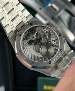 Đồng hồ Audemars Piguet chế tác Royal Oak Tourbillon màu xanh Tiffany 41mm (13)