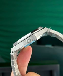 Đồng hồ Audemars Piguet chế tác Royal Oak Tourbillon màu xanh Tiffany 41mm (13)