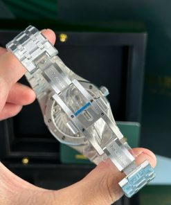 Đồng hồ Audemars Piguet chế tác Royal Oak Tourbillon màu xanh Tiffany 41mm (4)