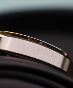 Đồng hồ Cartier chế tác Santos mặt số xám nhà máy BV cao cấp nhất (1)