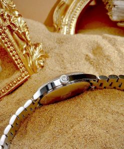 Đồng hồ Gucci nữ cọc số đính đá mặt khảm trai Like Auth 29mm