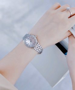 Đồng hồ Gucci nữ cọc số đính đá mặt khảm trai Like Auth 29mm