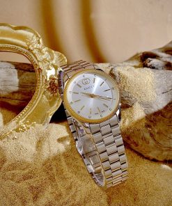 Đồng hồ Gucci nữ dây kim loại mặt trắng demi Like Auth 29mm