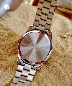 Đồng hồ Gucci nữ dây kim loại mặt trắng demi Like Auth 29mm