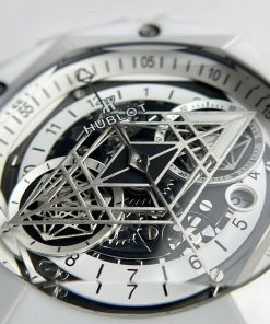 Đồng hồ Hublot Big Bang Sang Bleu ll vỏ gốm trắng Rep 11 cao cấp 45mm (2)