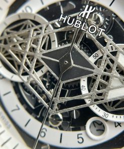 Đồng hồ Hublot Big Bang Sang Bleu ll vỏ gốm trắng Rep 11 cao cấp 45mm (2)