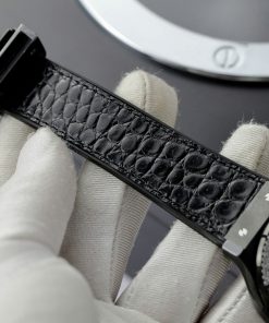 Đồng hồ Hublot Classic Fusion gốm đen đính đá máy SW300 JJZ Rep 11 42mm (9)