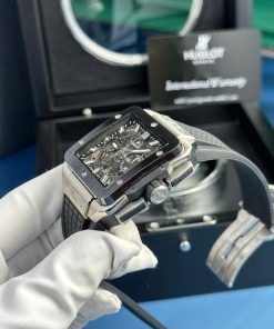 Đồng hồ Hublot Square Bang Unico Titanium Rep 11 cao cấp nhất BBF 42mm (1)