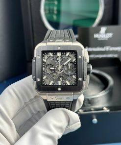 Đồng hồ Hublot Square Bang Unico Titanium Rep 11 cao cấp nhất BBF 42mm (1)