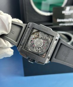 Đồng hồ Hublot Square Bang Unico gốm đen Rep 11 nhà máy BBF 42mm (1)
