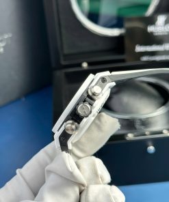 Đồng hồ Hublot nam Rep 11 Big Bang Unico White Ceramic nhà máy BBF 42mm (2)