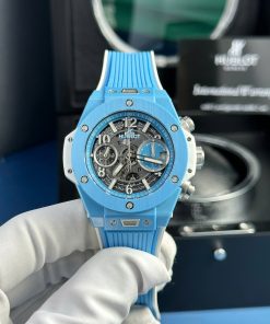 Đồng hồ Hublot nam Rep 11 Big Bang Unico nhà máy BBF màu xanh 42mm (7)
