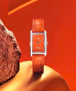 Đồng hồ Longines DolceVita L5.512.4.91.2 nữ mặt hình chữ nhật Like Auth 23mm