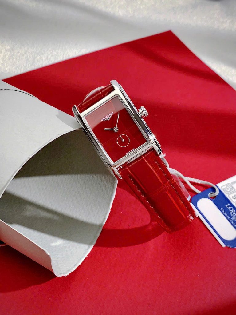 Đồng hồ Longines DolceVita L5.512.4.91.2 nữ mặt hình chữ nhật Fake cao cấp 23mm